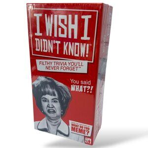 WHAT DO YOU MEME? I Wish I Didn't Know - The Filthy Trivia Party Game NEW